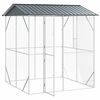 vidaXL Cage pour oiseaux Anthracite 215 x 208 x 247 cm Acier galvanisé