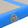 vidaXL Tapis gonflable de gymnastique avec pompe 300x100x10cm PVC Bleu