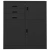 vidaXL Armoire de bureau Anthracite 90x40x102 cm Acier