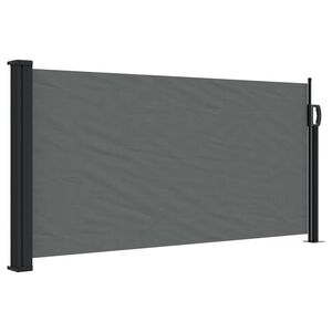 vidaXL Store lat&eacute;ral r&eacute;tractable Anthracite 100x300 cm