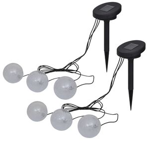 vidaXL Lampes flottantes &agrave; LED 6 pcs pour &eacute;tang et piscine