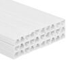 vidaXL Goulotte de c&acirc;ble 30x20 mm 30 m PVC