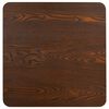 vidaXL Table de bistro Marron foncé 50x50 cm MDF