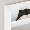 vidaXL Armoire &agrave; chaussures murale blanc 80x18x90 cm bois d'ing&eacute;nierie