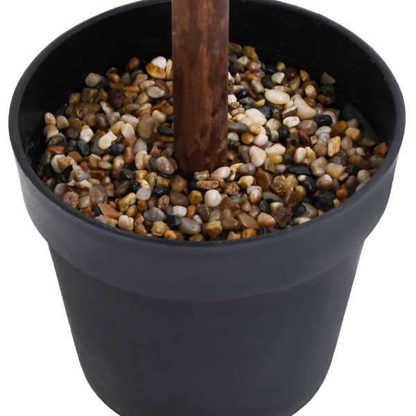 vidaXL Plante de buis artificiel avec pot Forme de boule Vert 50 cm