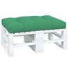 vidaXL Coussin de palette vert 120x80x12 cm tissu