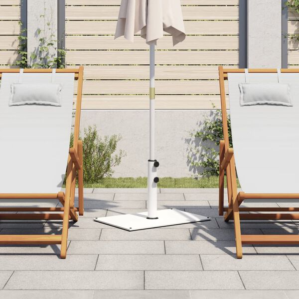 vidaXL Base de parasol pour mâts Ø32/38/48 mm 15 kg rectangulaire