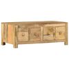 vidaXL Table basse avec 4 tiroirs 90x50x35 cm Bois solide de manguier