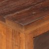 vidaXL Table de chevet Bois d'acacia solide et bois de récupération