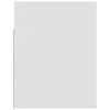 vidaXL Armoire suspendue "Lyon" Blanc 60 x 31 x 40 cm Bois d'ing&eacute;nierie