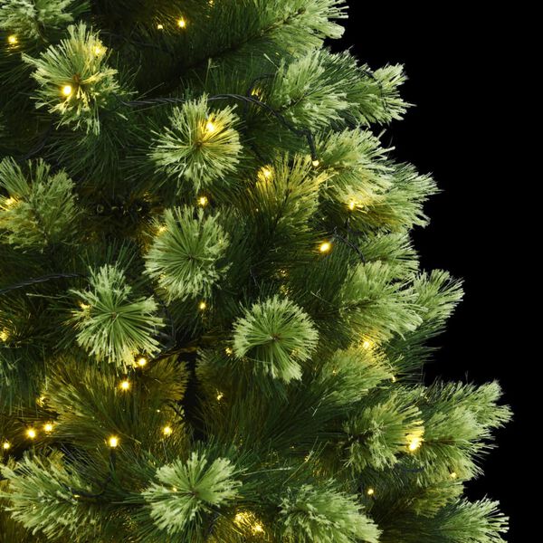 vidaXL Sapin de Noël artificiel articulé avec 300 LED 180 cm