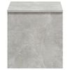 vidaXL Table basse gris b&eacute;ton 102x50,5x52,5 cm bois d'ing&eacute;nierie