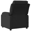 vidaXL Fauteuil inclinable de massage &eacute;lectrique noir tissu