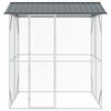 vidaXL Cage pour oiseaux Anthracite 215 x 208 x 247 cm Acier galvanisé