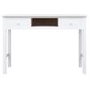 vidaXL Bureau Blanc 110 x 45 x 76 cm Bois