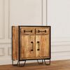vidaXL Buffet 65x30x70 cm Bois de manguier massif