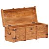 vidaXL Coffre de rangement 90x40x40 cm Bois d'acacia solide