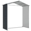 vidaXL Abri de jardin anthracite 191x130x198 cm acier galvanisé