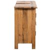 vidaXL Meuble-lavabo de salle de bains pin massif 70x32x63 cm