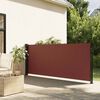 vidaXL Auvent lat&eacute;ral r&eacute;tractable marron 100x300 cm