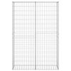 vidaXL Panier de gabion avec couvercle Fil galvanis&eacute; 150x100x30 cm