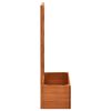 vidaXL Jardini&egrave;re &agrave; treillis de jardin Orange 50x25x90cm Bois de sapin