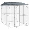 vidaXL Cage pour oiseaux Anthracite 227 x 310 x 247 cm Acier galvanisé