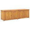 vidaXL Boîte de jardin 175x50x55 cm Bois massif de teck