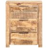 vidaXL Buffet 59x33x75 cm Bois de manguier brut