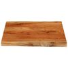vidaXL Dessus de table 60x60x3,8 cm carr&eacute; bois massif d'acacia