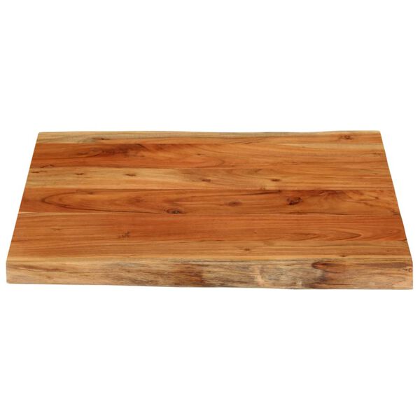 vidaXL Dessus de table 60x60x3,8 cm carr&eacute; bois massif d'acacia
