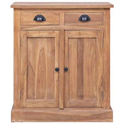 vidaXL Armoire latérale 65x30x75 cm Teck solide