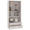 vidaXL Buffet HAMAR Bois massif de pin Blanc