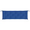 vidaXL Coussin de banc de jardin bleu royal 150x50x7 cm tissu oxford