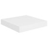 vidaXL &Eacute;tag&egrave;res murales flottantes 4 pcs blanc 23x23,5x3,8 cm MDF