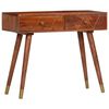 vidaXL Table console 90x35x76 cm Bois d'acacia massif