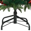 vidaXL Sapin de No&euml;l artificiel avec pommes de pin et baies 150 cm