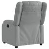 vidaXL Fauteuil inclinable gris clair tissu