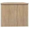 vidaXL Table basse chêne sonoma 80x50x42,5 cm bois d'ingénierie
