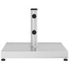 vidaXL Base de parasol pour m&acirc;ts &Oslash;32/38/48 mm 28 kg carr&eacute;