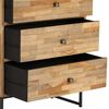 vidaXL Buffet Bois de teck recycl&eacute; 60x30x75 cm