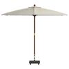 vidaXL Socle de parasol Noir 45x25x8 cm Granite