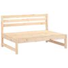vidaXL Salon de jardin 2 pcs bois de pin massif