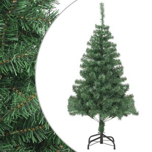 vidaXL Arbre de No&euml;l artificiel et support Acier 210 cm 910 branches