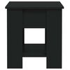 vidaXL Table basse noir 101x49x52 cm bois d'ing&eacute;nierie