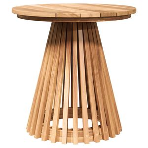 vidaXL Table d'appoint Marron 50 x 50 x 49,5 cm Bois de teck massif
