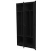 vidaXL Garde-robe Noir 80x50x180 cm Acier