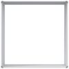 vidaXL Lit sur&eacute;lev&eacute; de jardin 100x100x45 cm Acier galvanis&eacute; Argent&eacute;