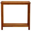 vidaXL Table console de jardin 80x35x75 cm Bois d'acacia solide
