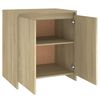 vidaXL Buffet Ch&ecirc;ne sonoma 70x41x75 cm Bois d'ing&eacute;nierie